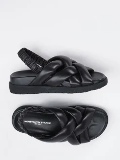 Damen Konstantin Starke – Slingback-Sandalen aus Lammleder