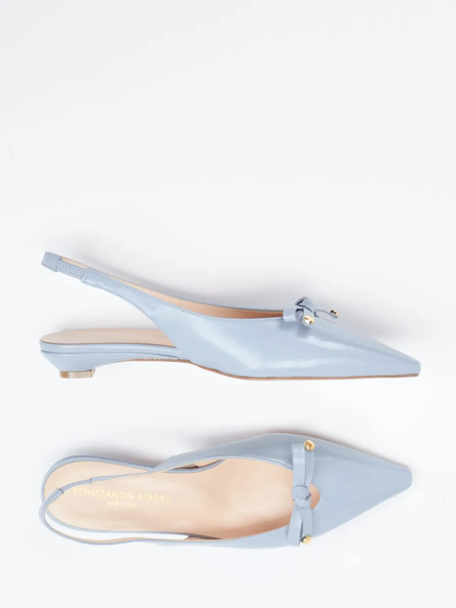 – Slingback-Ballerinas aus Lammleder Hell*Konstantin Starke
