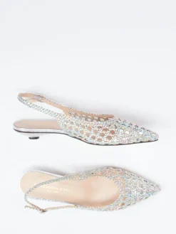 – Slingback-Ballerinas aus Flechtleder color*Konstantin Starke New