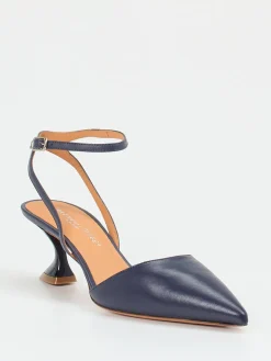 – Slingback-Pumps aus Lammleder dunkel*Konstantin Starke New