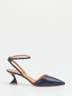 – Slingback-Pumps aus Lammleder dunkel*Konstantin Starke New