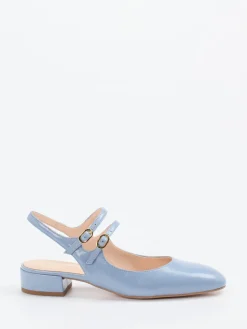 – Slingback-Pumps aus Lackleder Pastell*Konstantin Starke Hot