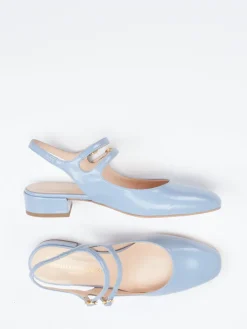 – Slingback-Pumps aus Lackleder Pastell*Konstantin Starke Hot