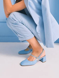 – Slingback-Pumps aus Lackleder himmel*Konstantin Starke Sale