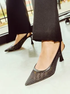 – Slingback-Pumps aus Netz in*Konstantin Starke Clearance