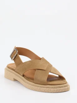 – Slingback-Sandale aus Veloursleder sand*Konstantin Starke Clearance