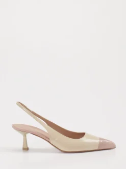 – Slingback-Pumps aus Lackleder Creme*Konstantin Starke Online