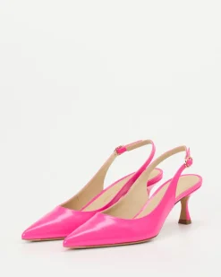 Damen Konstantin Starke – Slingback-Pumps aus Hochglanzleder