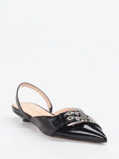 Damen Konstantin Starke – Slingback-Ballerinas aus Lackleder