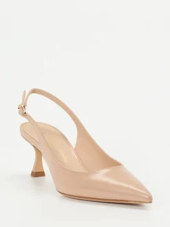 – Slingpumps aus Hochglanzleder*Konstantin Starke New