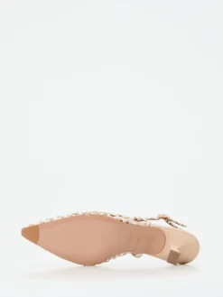 – Slingpumps aus Flechtleder*Konstantin Starke Outlet