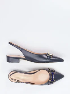 Damen Konstantin Starke – Slingpumps aus Lammleder Dunkel