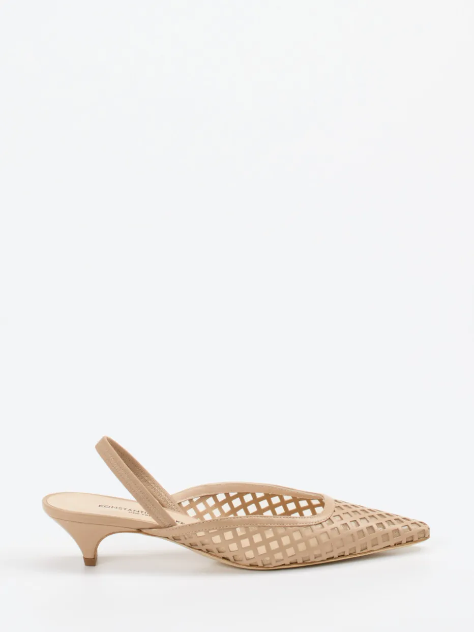 – Slingpumps aus Lammleder Mesh*Konstantin Starke Sale