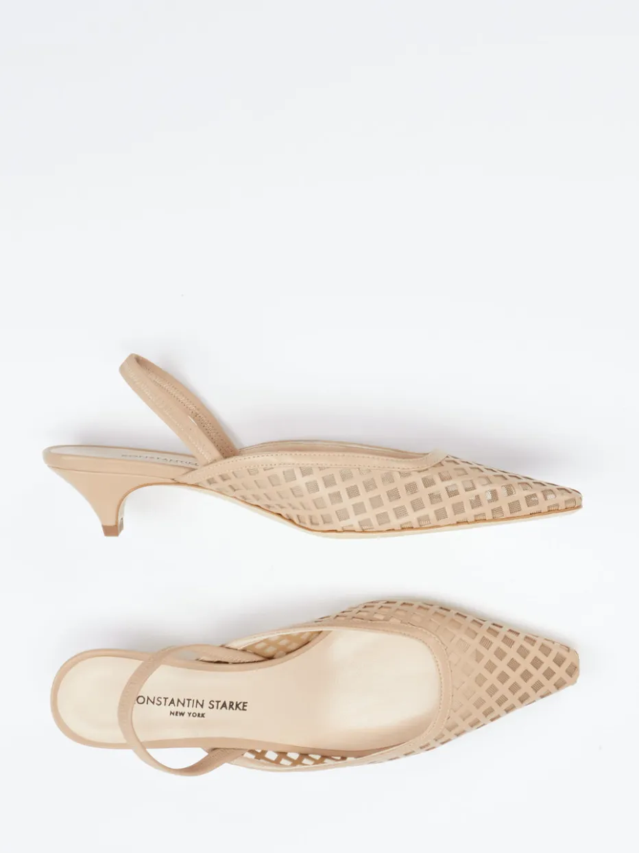 – Slingpumps aus Lammleder Mesh*Konstantin Starke Sale