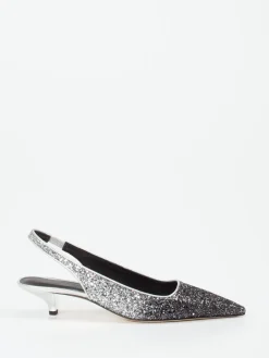 – Slingpumps aus Metallicleder*Konstantin Starke Clearance