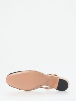 – Slingpumps aus Flechtleder*Konstantin Starke