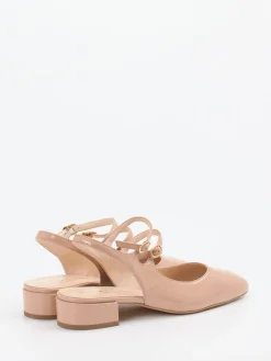 – Slingpumps aus Lackleder Nude*Konstantin Starke New