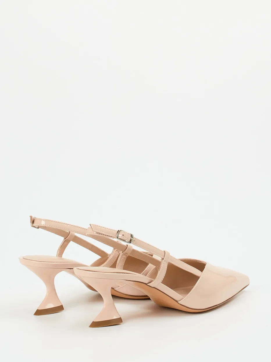 Damen Konstantin Starke – Slingpumps aus Lackleder Rosé-