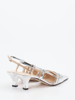 – Slingpumps aus Metallicleder*Konstantin Starke Discount