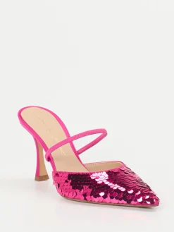 Damen Konstantin Starke – Slingpumps aus Metallic mit Pailletten