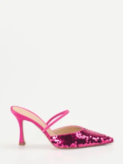 Damen Konstantin Starke – Slingpumps aus Metallic mit Pailletten