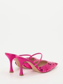 Damen Konstantin Starke – Slingpumps aus Metallic mit Pailletten