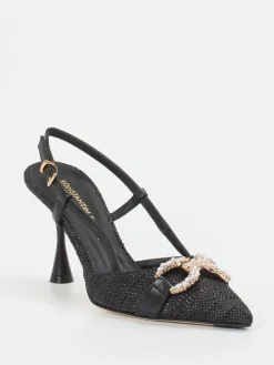 – Slingpumps aus Textilgewebe*Konstantin Starke Sale