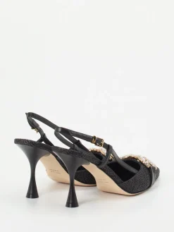 – Slingpumps aus Textilgewebe*Konstantin Starke Sale
