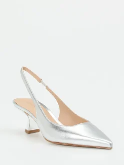 Damen Konstantin Starke – Slingpumps aus Metallicleder