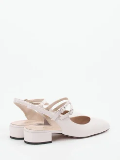 – Slingpumps aus Lackleder cremeweiß*Konstantin Starke Outlet