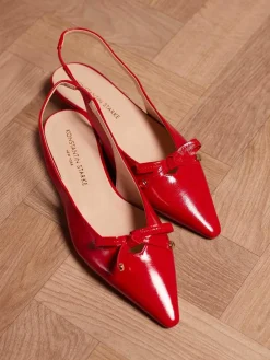 Damen Konstantin Starke – Slingpumps aus Lackleder in