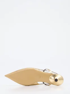 – Slingpumps aus Metallicleder*Konstantin Starke Discount