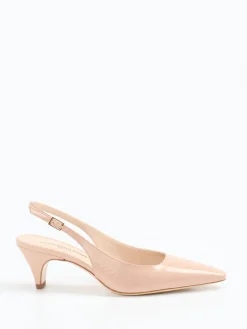 – Slingpumps aus Lack-Ziegenleder Nude*Konstantin Starke Online