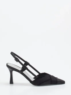 Damen Konstantin Starke – Slingpumps aus strukturiertem Textil