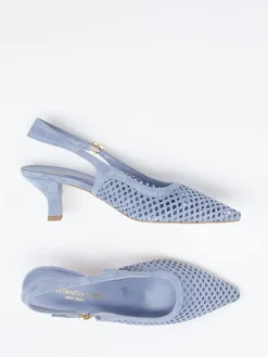 – Slingpumps aus Veloursleder Pastell*Konstantin Starke Clearance
