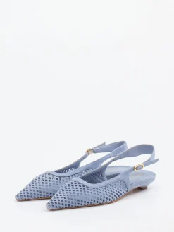 Damen Konstantin Starke – Slingpumps aus Veloursleder Pastell