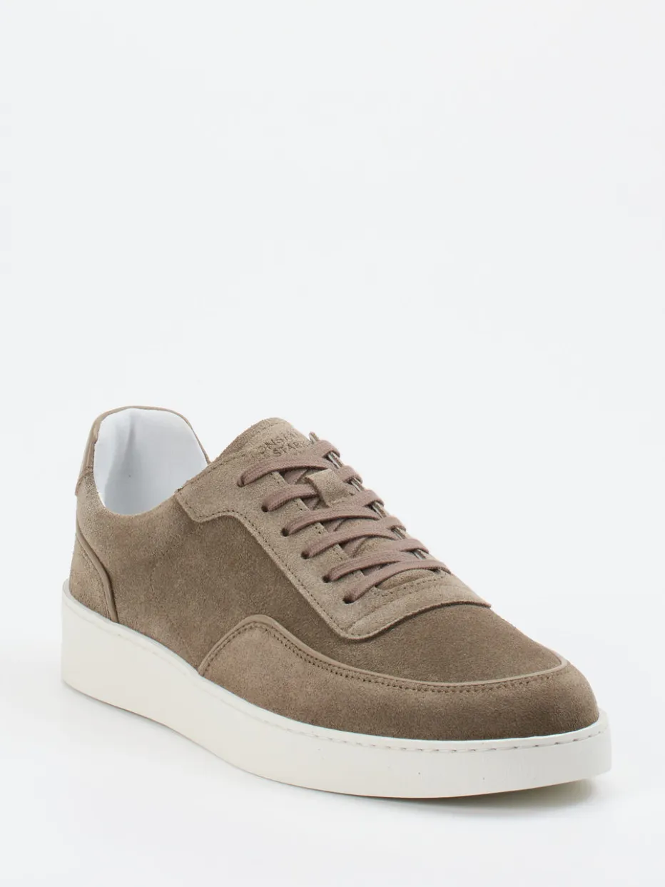 – Sneaker aus Veloursleder Taupe*Konstantin Starke Outlet