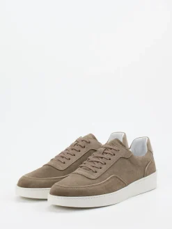 – Sneaker aus Veloursleder Taupe*Konstantin Starke Outlet