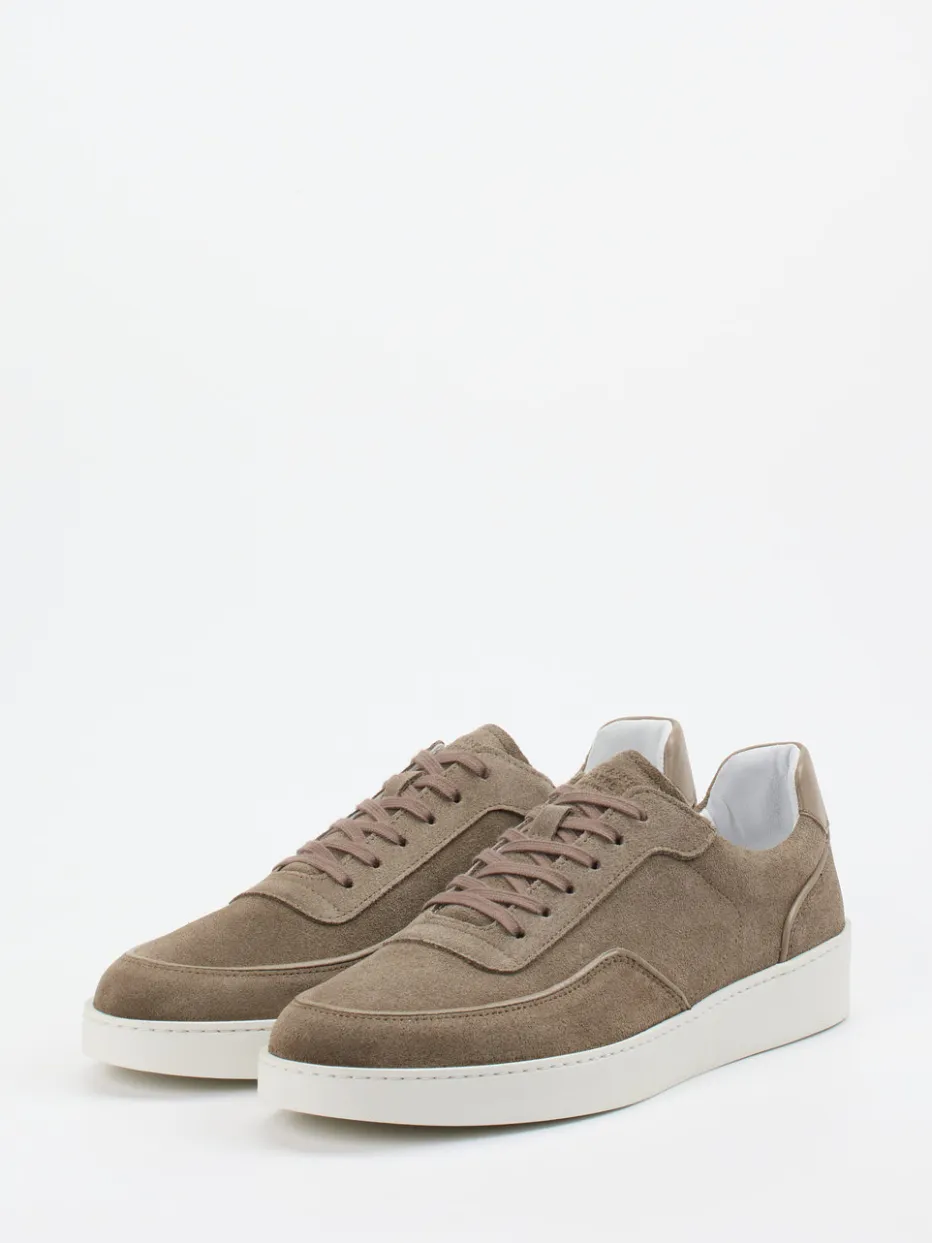 – Sneaker aus Veloursleder Taupe*Konstantin Starke Outlet