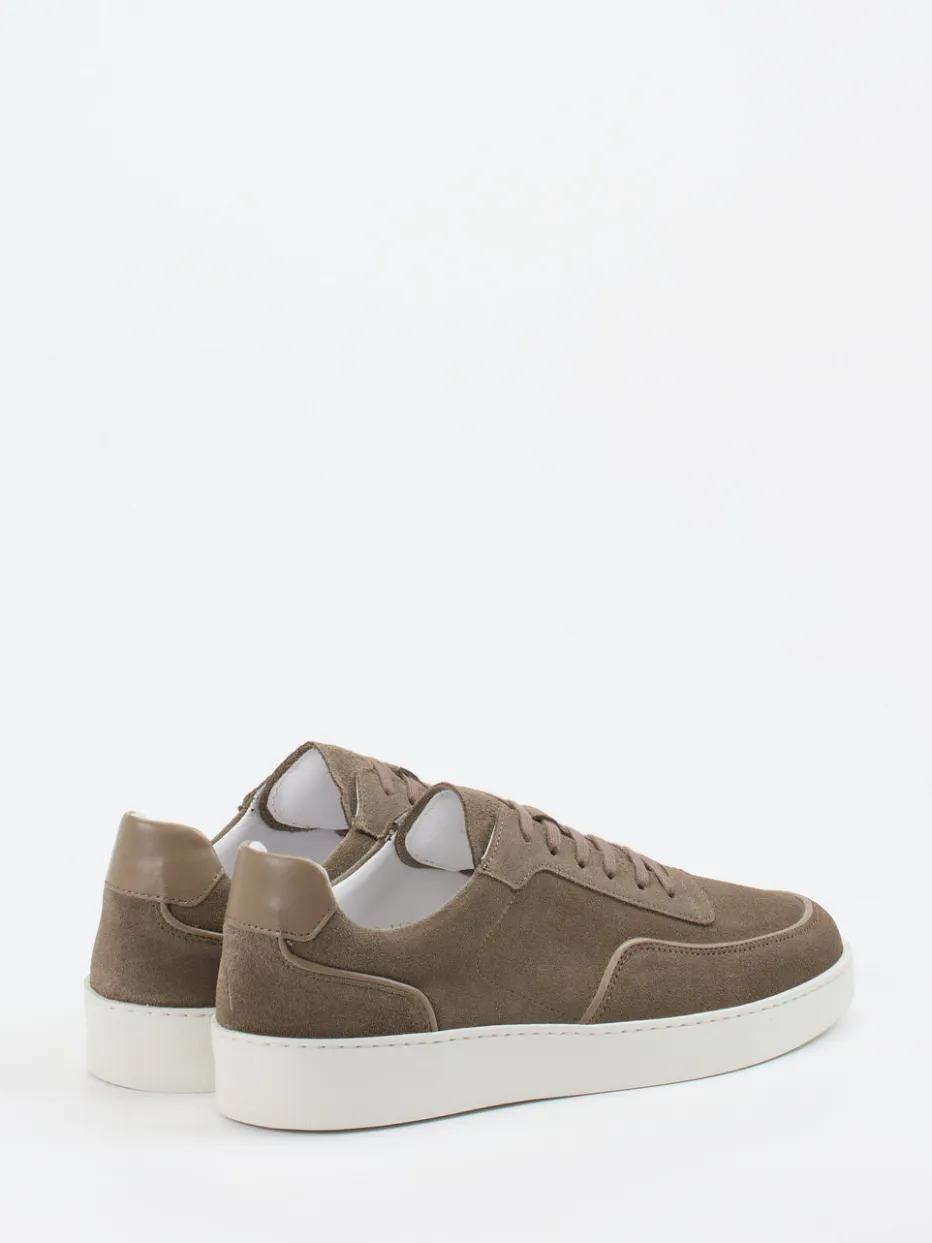 – Sneaker aus Veloursleder Taupe*Konstantin Starke Outlet
