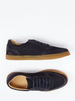 Herren Konstantin Starke – Sneaker aus Veloursleder Dunkel