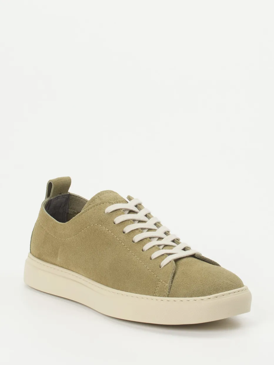 Herren Konstantin Starke – Sneaker aus Veloursleder Khaki
