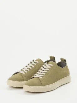 Herren Konstantin Starke – Sneaker aus Veloursleder Khaki
