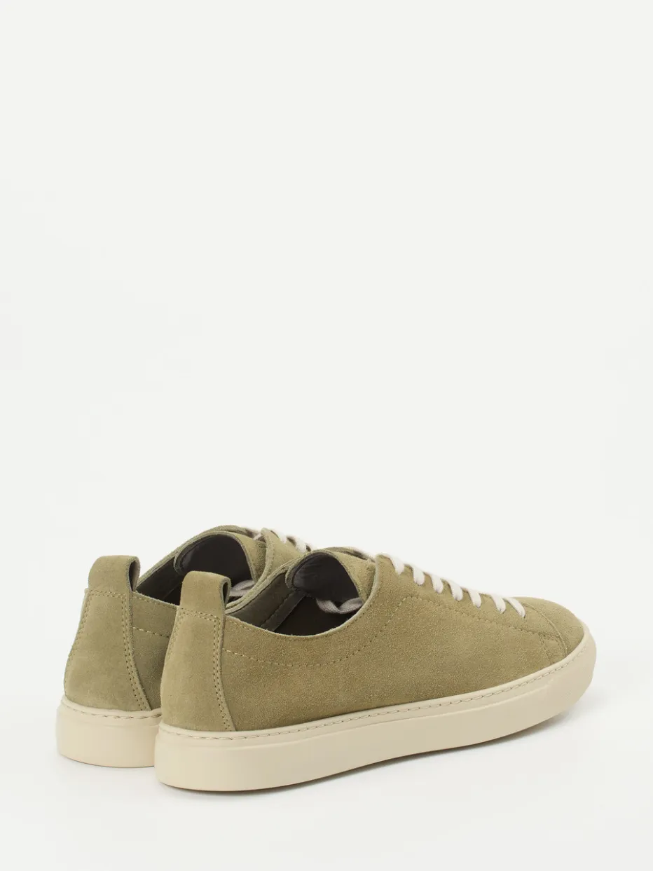 Herren Konstantin Starke – Sneaker aus Veloursleder Khaki