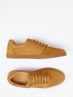 – Sneaker aus Veloursleder ocker*Konstantin Starke