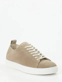– Sneaker aus Veloursleder sandbeige*Konstantin Starke Sale