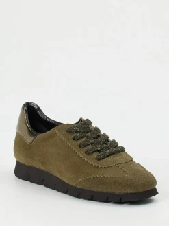 – Sneaker aus Veloursleder oliv*Konstantin Starke Sale