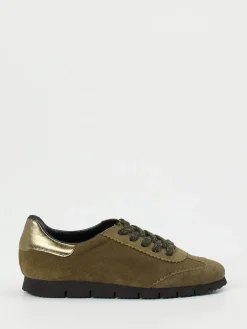 – Sneaker aus Veloursleder oliv*Konstantin Starke Sale