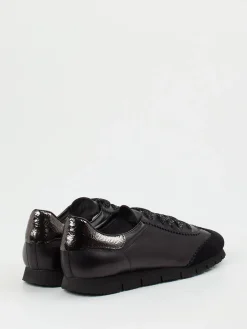 Damen Konstantin Starke – Sneaker aus Lammleder mit Metallicdetail