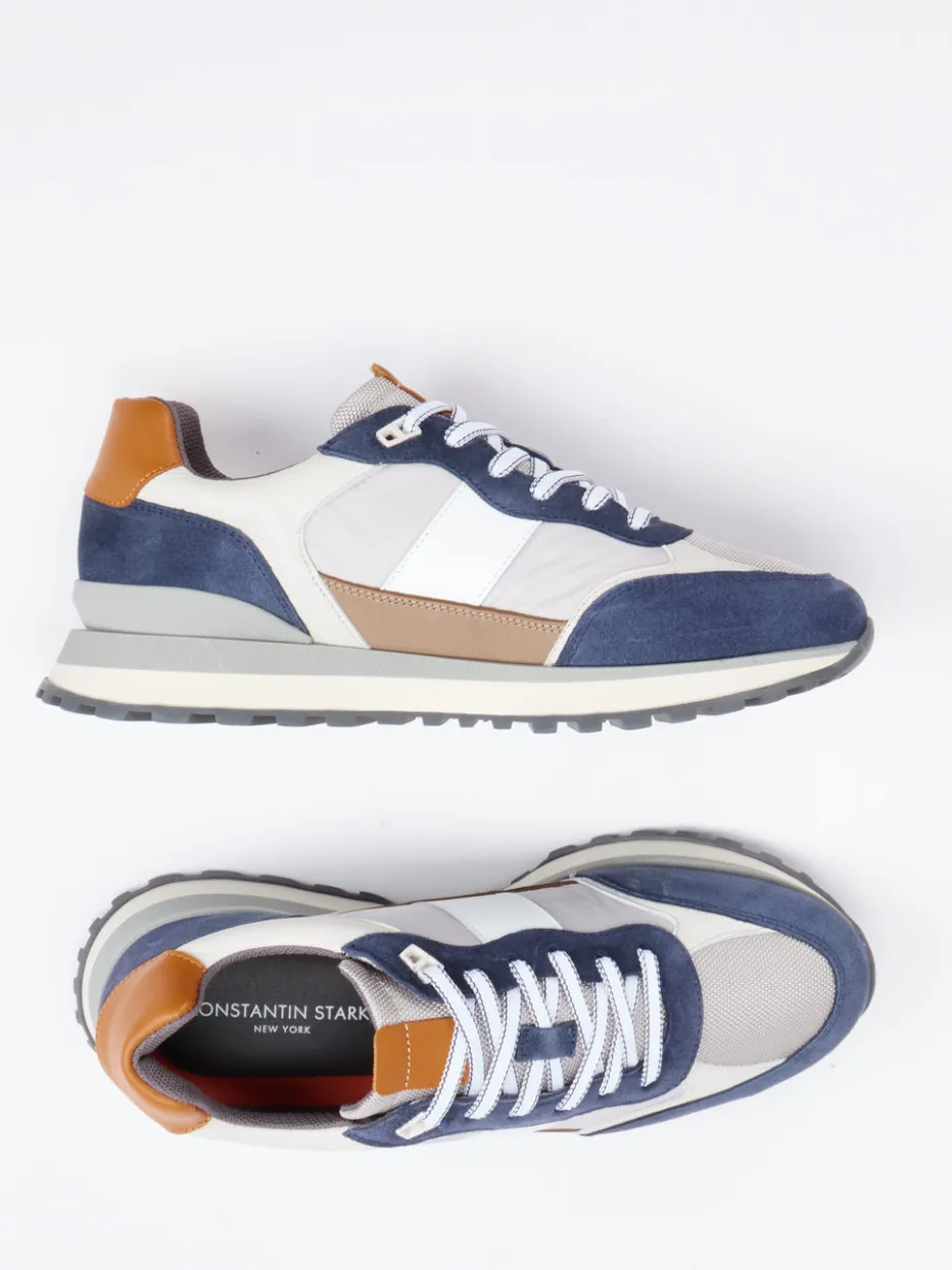 – Sneaker aus Veloursleder Offwhite*Konstantin Starke